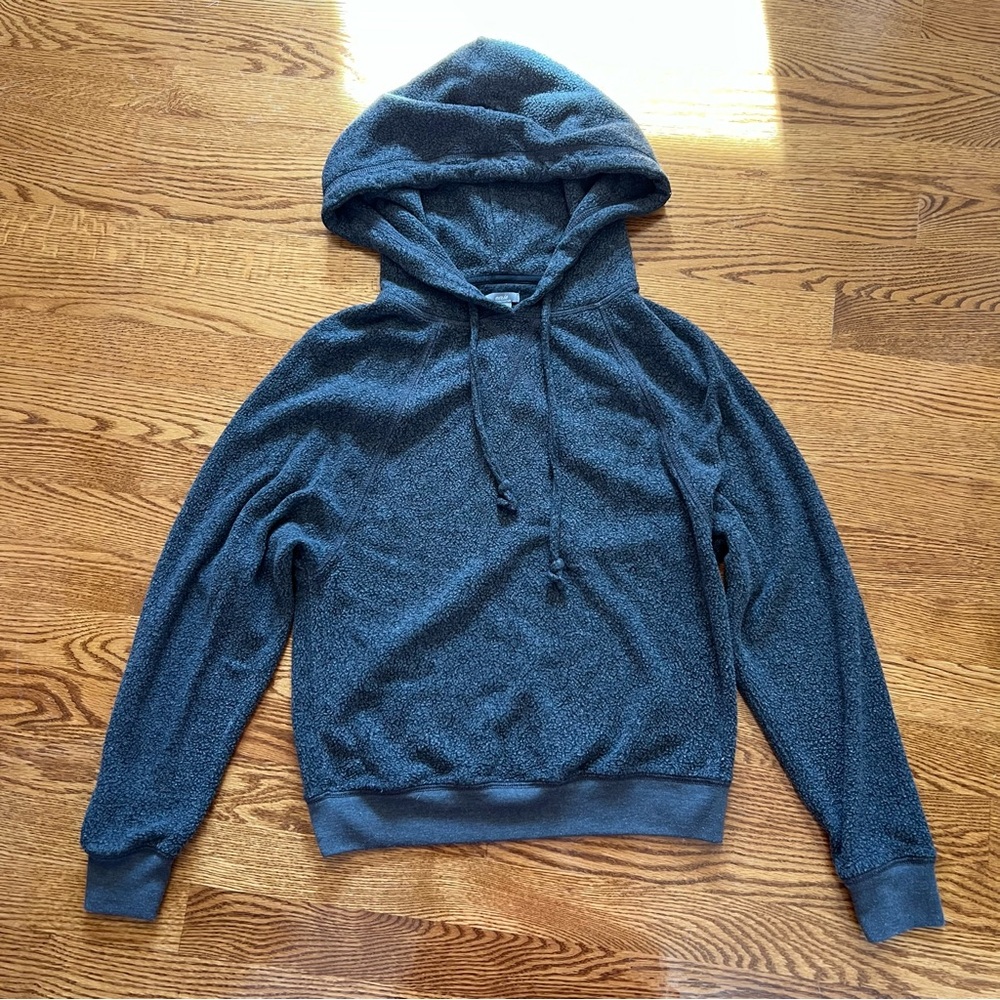 Aerie Dark Grey Fleece Hoodie